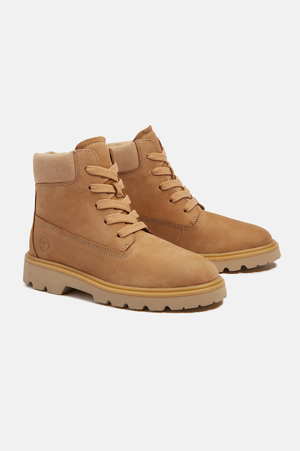 Timberland Rowan Way Laced Boot for Women in Brown Nubuck