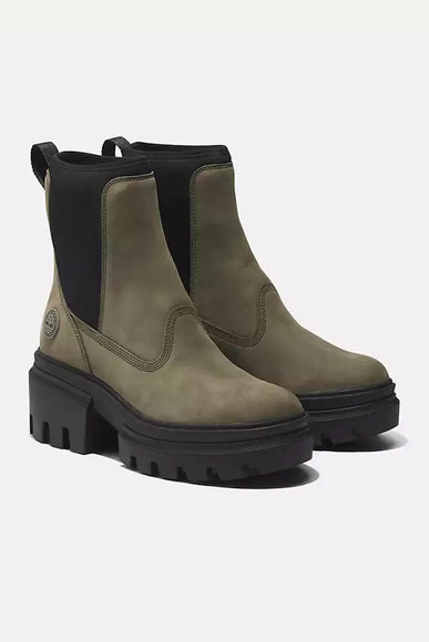 Timberland Everleigh Chelsea Booties for Women in Dark Green