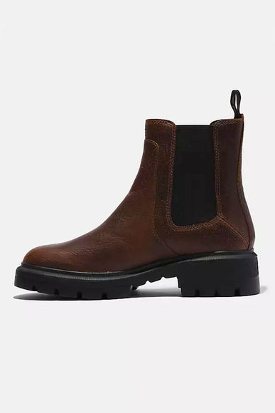 Timberland Cortina Valley Chelsea Booties for Women in Dark Brown