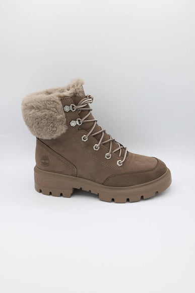 Timberland Cortina Valley Lace Booties for Women in Taupe