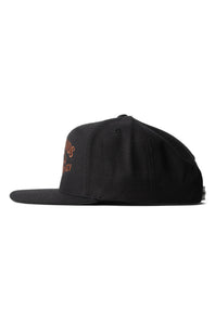 Troll Co. Catena Snapback Hat for Men in Black