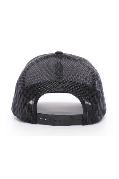 Troll Co. DCHM Curved Brim Trucker Hat for Men in Black