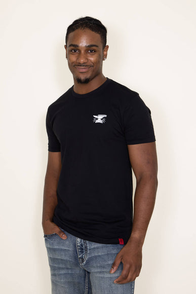 Troll Co. Skilled Labor T-Shirt for Men in Black