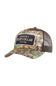 Troll Co. Barricade Curved Brim Trucker Hat for Men in Camo