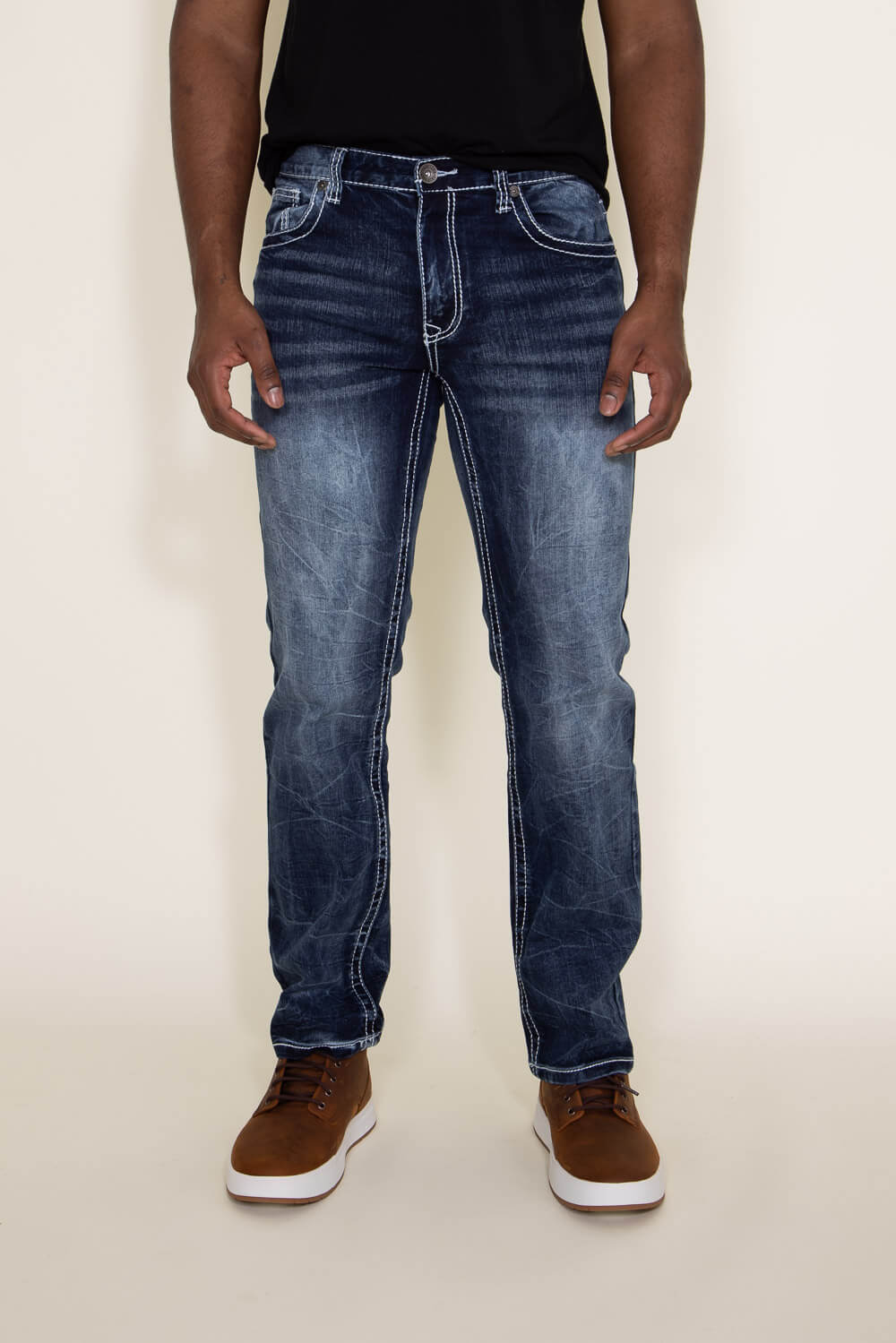True Luck Hancock Bootcut Jeans for Men | TL16350009 – Glik's