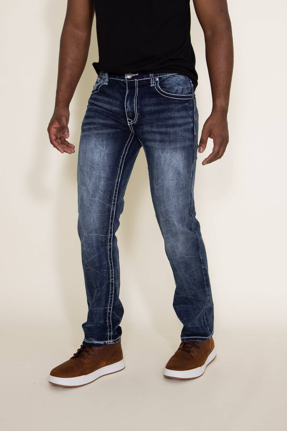 True Luck Hancock Bootcut Jeans for Men | TL16350009 – Glik's