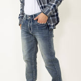 True Luck David Straight Jeans for Men