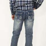 True Luck David Straight Jeans for Men