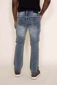 True Luck Dominic Bootcut Stretch Jeans for Men