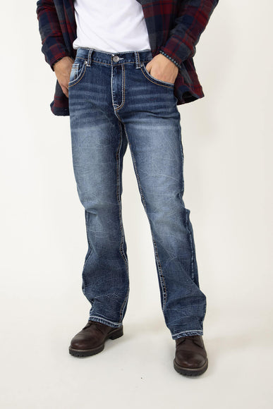 True Luck Gunnar Bootcut Jeans for Men