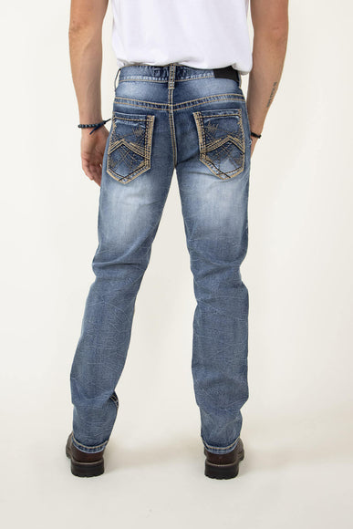 True Luck Hiroki Straight Jeans for Men