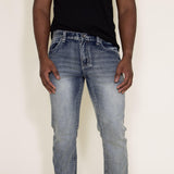 True Luck Kirk Bootcut Stretch Jeans for Men
