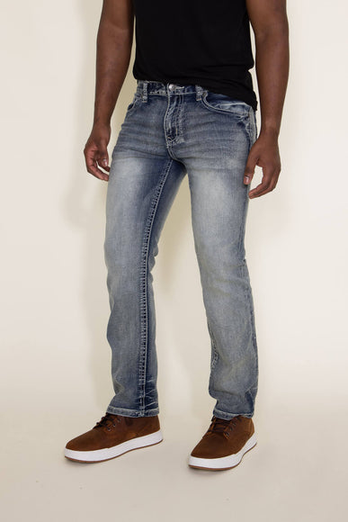 True Luck Kirk Bootcut Stretch Jeans for Men | TL19150019 – Glik's