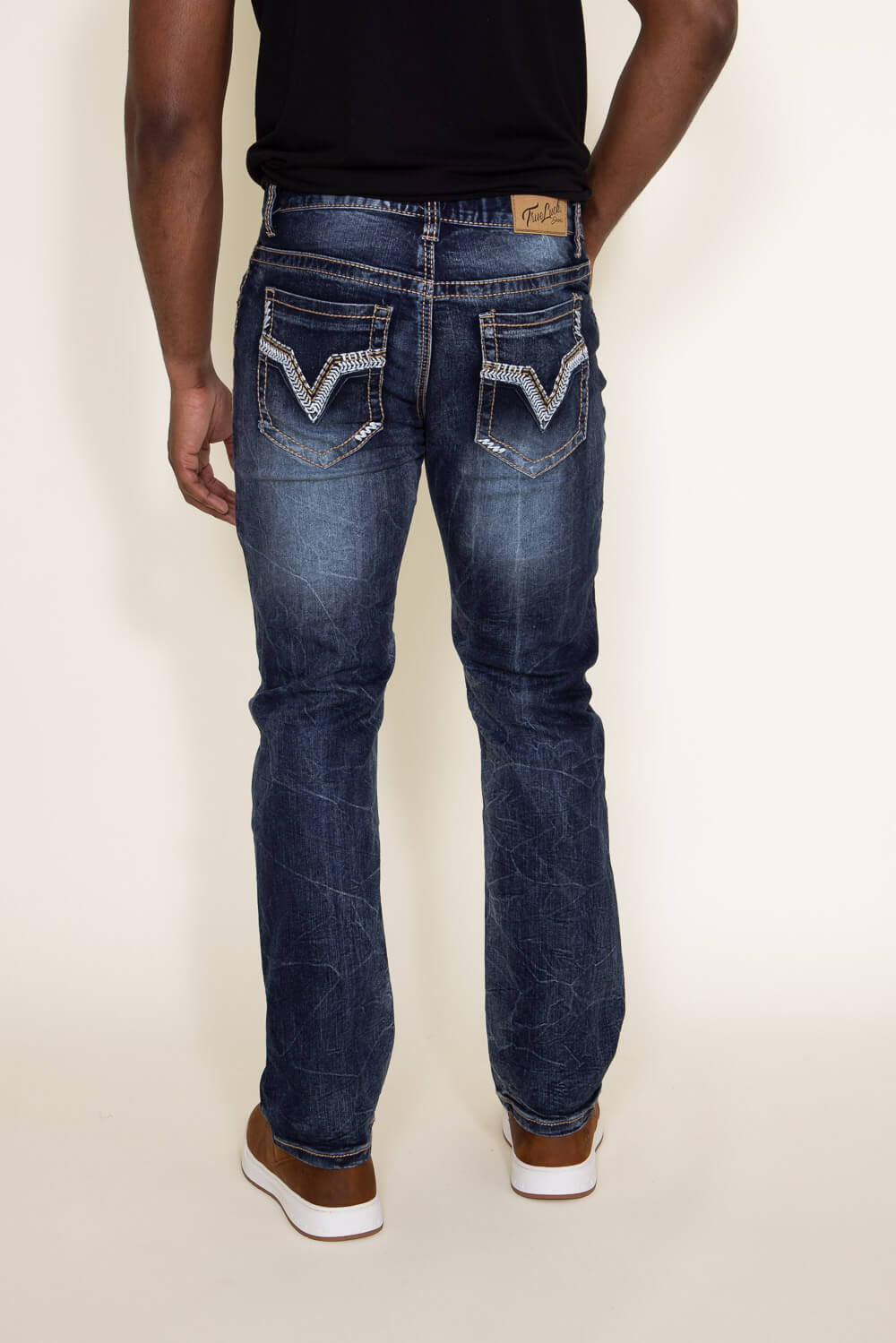 True Luck Mason Bootcut Stretch Jeans for Men