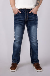 True Luck Mason Bootcut Stretch Jeans for Men