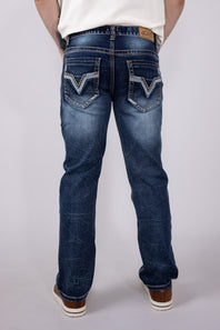 True Luck Mason Bootcut Stretch Jeans for Men
