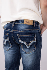 True Luck Mason Bootcut Stretch Jeans for Men