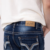 True Luck Mason Bootcut Stretch Jeans for Men