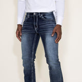 True Luck Baker Straight Jeans for Men