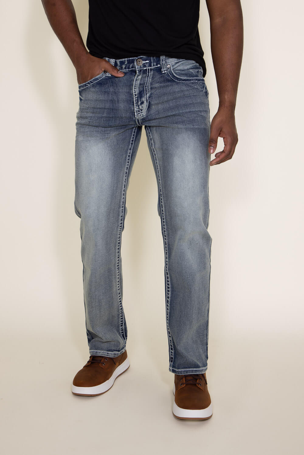 True Luck Peter Bootcut Jeans for Men | TL19356901 – Glik's