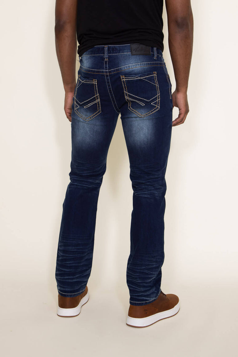 True Luck Samson Bootcut Jeans for Men | TL19150016 – Glik's