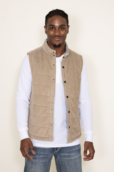 Union Canyon Corduroy Vest for Men in Brown