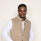 Union Canyon Corduroy Vest for Men in Brown
