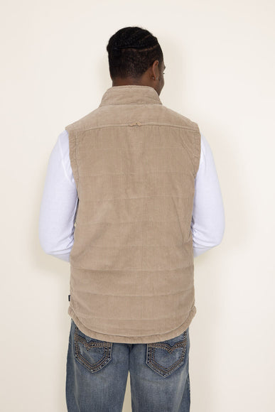 Union Canyon Corduroy Vest for Men in Brown