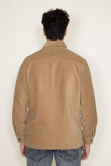 Union Corduroy Shacket for Men in Brown