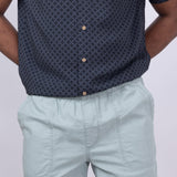Union Cubano Pull On 7” Shorts for Men in Sage