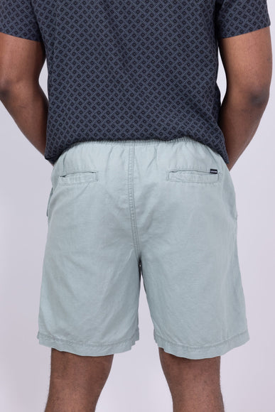 Union Cubano Pull On 7” Shorts for Men in Sage