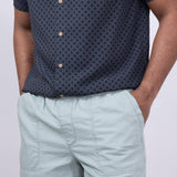Union Cubano Pull On 7” Shorts for Men in Sage