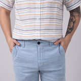 Union Anchor Chino 9” Shorts for Men in Tidal Wave