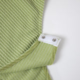 Urban Ribbed Knit Bodysuit for Women in Sage