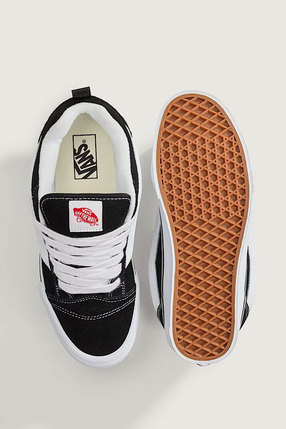 ☆VANS☆ New School Black White VN0009QC6BT1 Vans Knu Skool Sneakers for Men in Black | VN0009QC6BT – Glik's