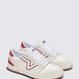 Vans Lowland 2.0 Sneakers in Red & White