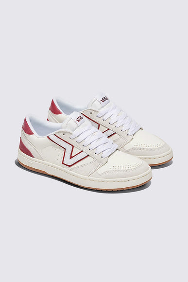 Vans Lowland 2.0 Sneakers in Red & White
