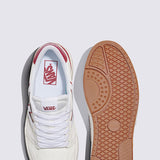 Vans Lowland 2.0 Sneakers in Red & White