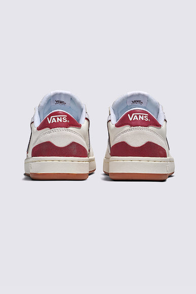 Vans Lowland 2.0 Sneakers in Red & White