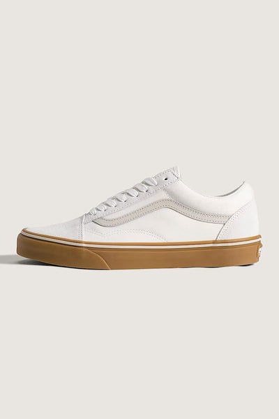 Vans Old Skool Gum Sneakers in White