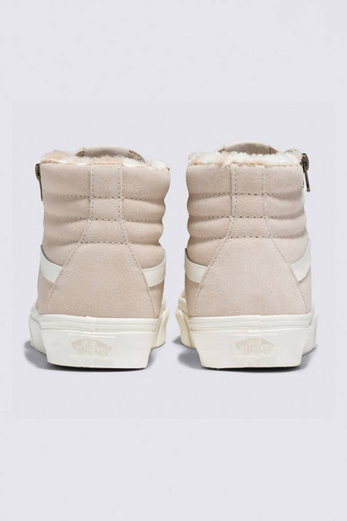 Vans Sk8-Hi Reissue Side Zip Cozy Hug Sneakers for Women in Brown