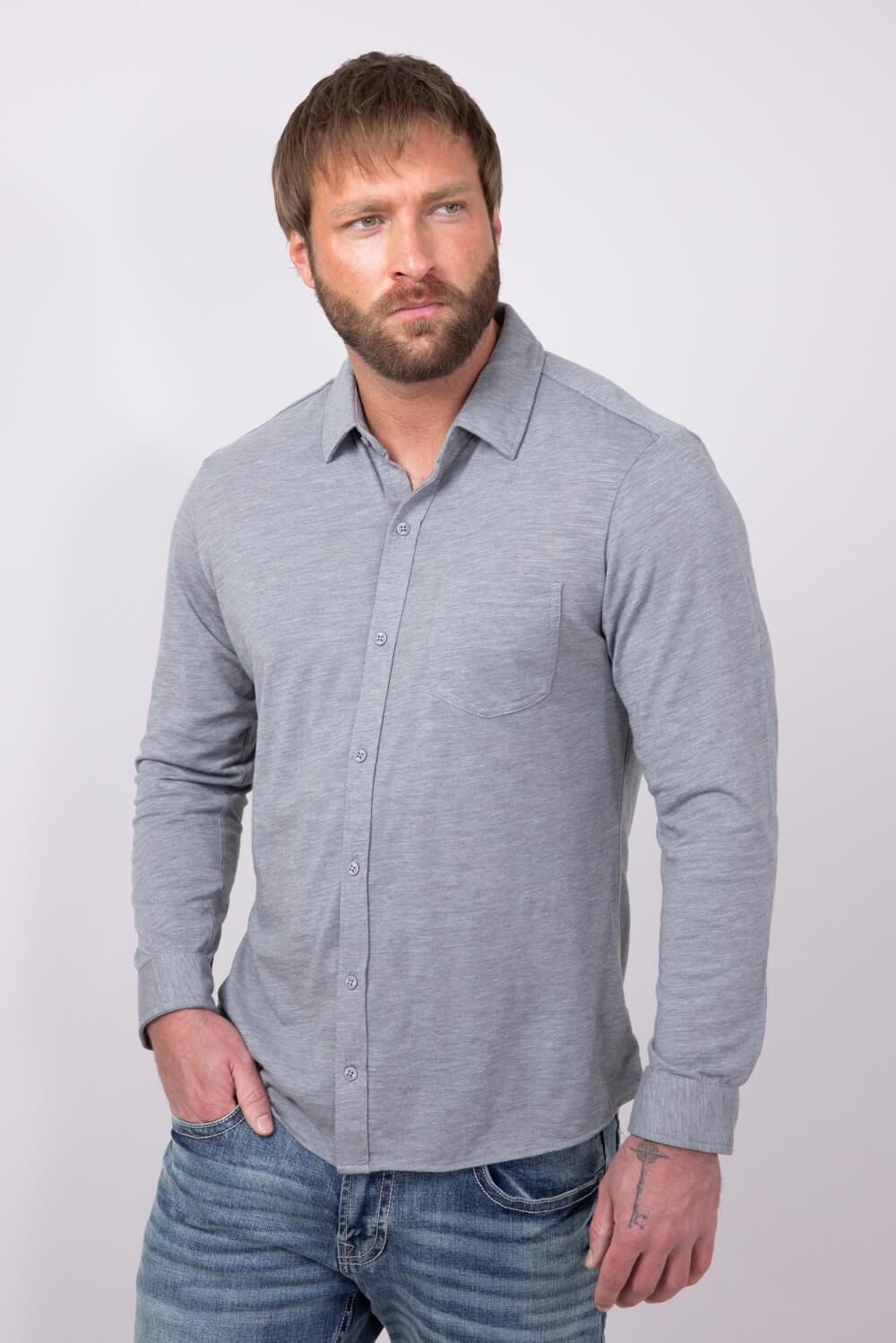 Vintage Summer Shirt, Regular S / Grey Multi