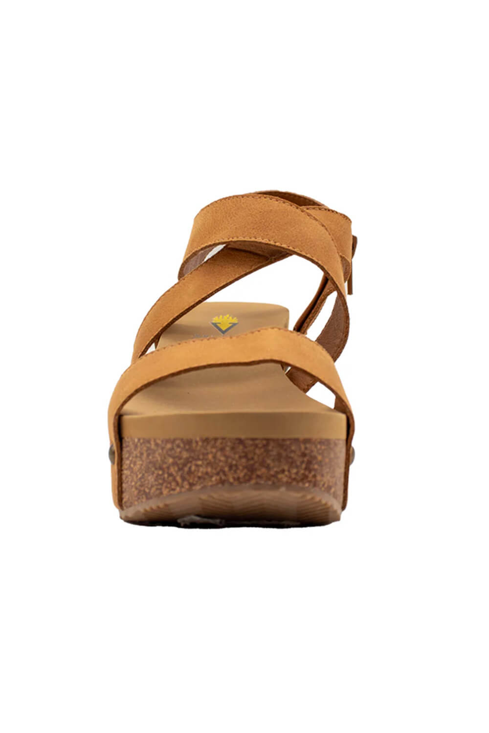 Edith Platform Sandals in Tan by Volatile main image 0