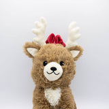 Warmies Brown Reindeer With Bow
