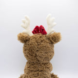 Warmies Brown Reindeer With Bow