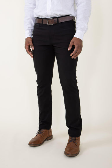 Weatherproof Vintage Lewis Faille Performance Pants for Men in Black (Fall 2023)