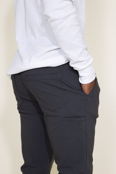 Weatherproof Vintage Faille Performance Pants for Men in Grey