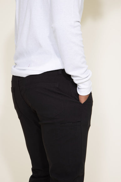 Weatherproof Vintage Faille Trouser Pants for Men in Black