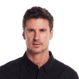 Weatherproof Vintage Brocade Corduroy Shirt for Men in Black