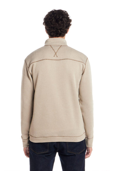 Weatherproof Vintage ¼ Button Sweater for Men in Beige